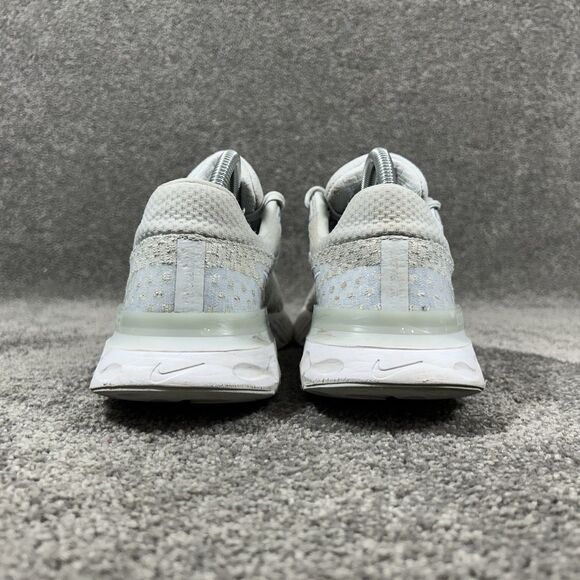 Nike React Infinity Run Flyknit 3 DD3024-004 Womens Size 9.5 Gray Running Shoes - Picture 7 of 13